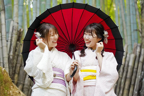 京都嵐山モデル撮影会